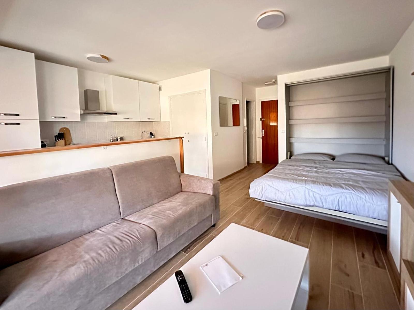 Studio Kialeo Pres De La Plage Avec Parking Roquebrune-Cap-Martin Eksteriør billede